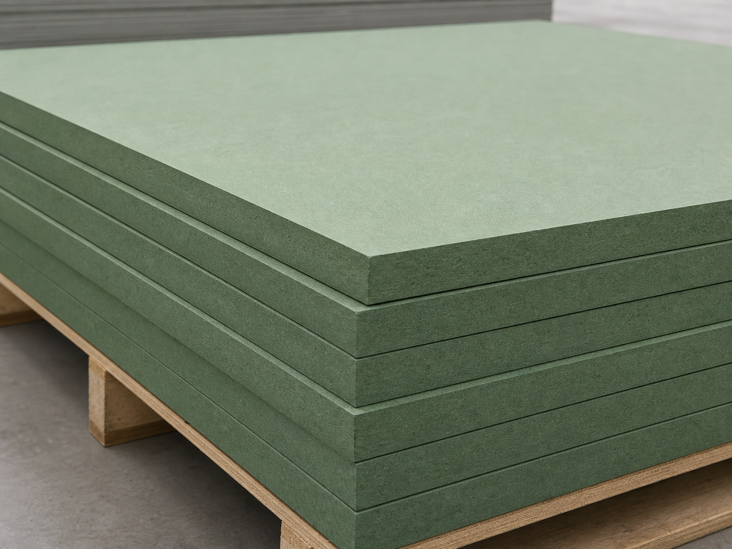 18mm MR MDF green board